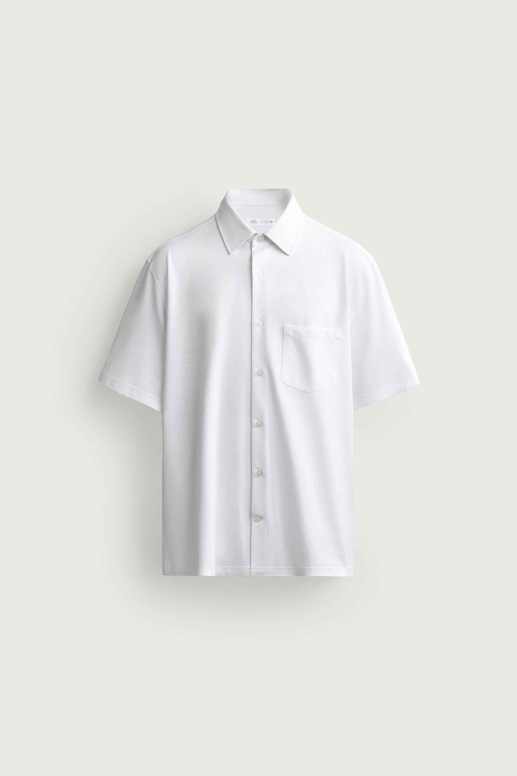 COMFORT REGULAR FIT SHIRT — White