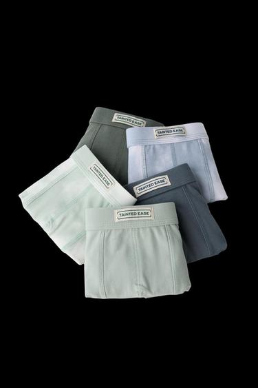 6–14 JAHRE/ 5ER-PACK BOXERSHORTS TIE DYE MIT ETIKETT - Bunt von Zara