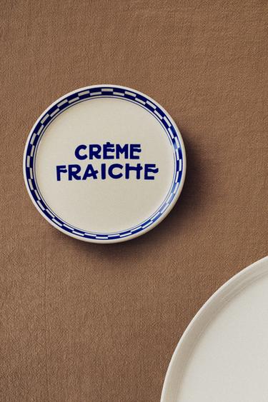 BROTTELLER KERAMIK CRÈME FRAICHE - Cremefarben von Zara