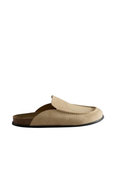 LEDERPANTOFFEL - von Zara
