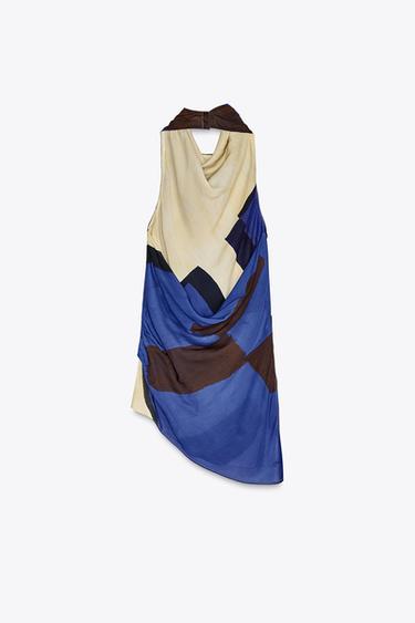 PRINTED HALTER TOP ZW COLLECTION - Printed by Zara - Image 5