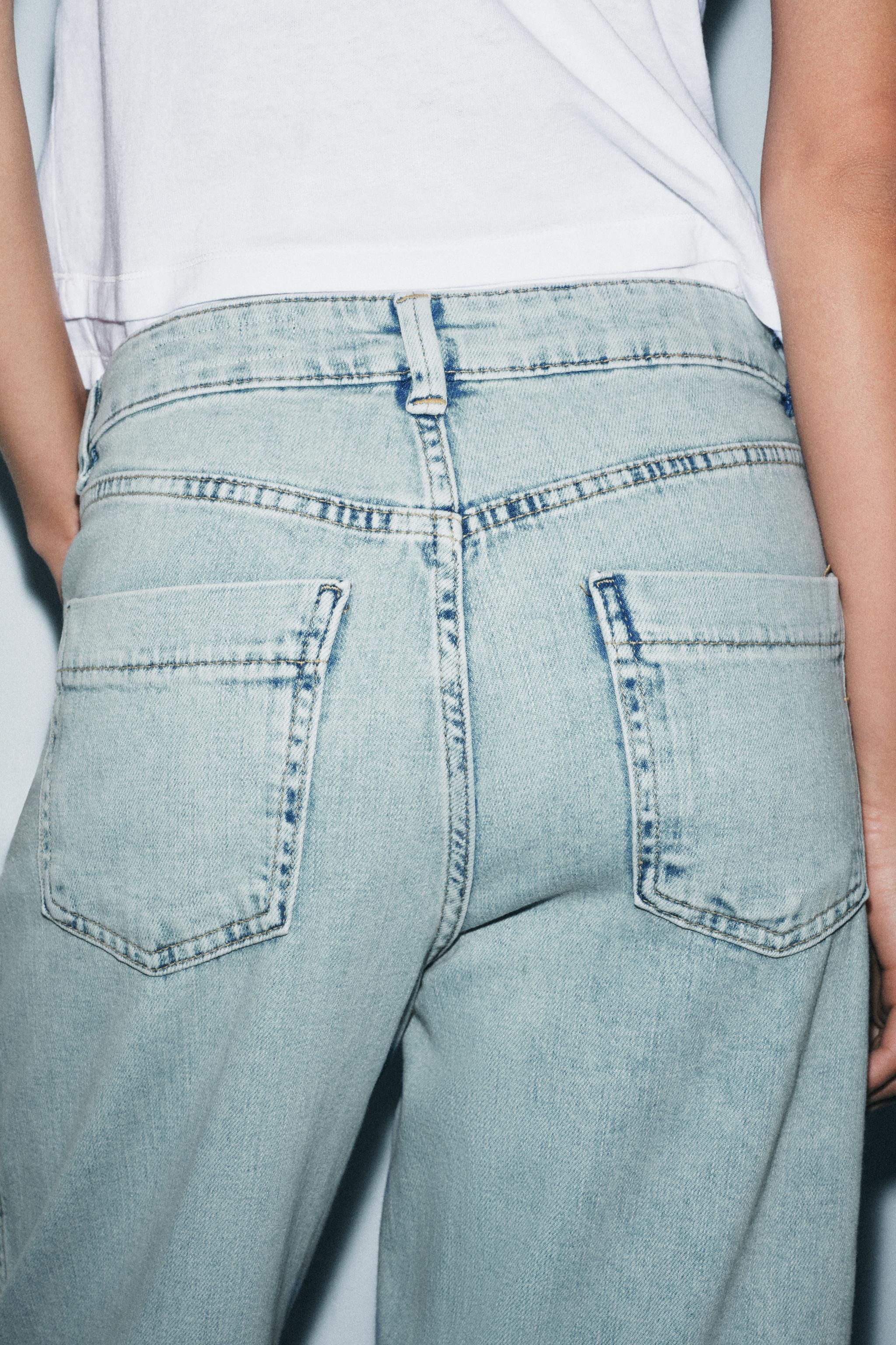 ZW COLLECTION MID-RISE CAPRI JEANS