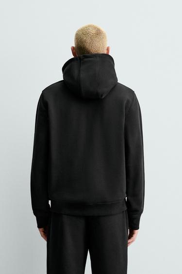 SWEAT ZIPPÉ À CAPUCHE HEAVYWEIGHT ORIGINS - Noir de Zara - Image 2