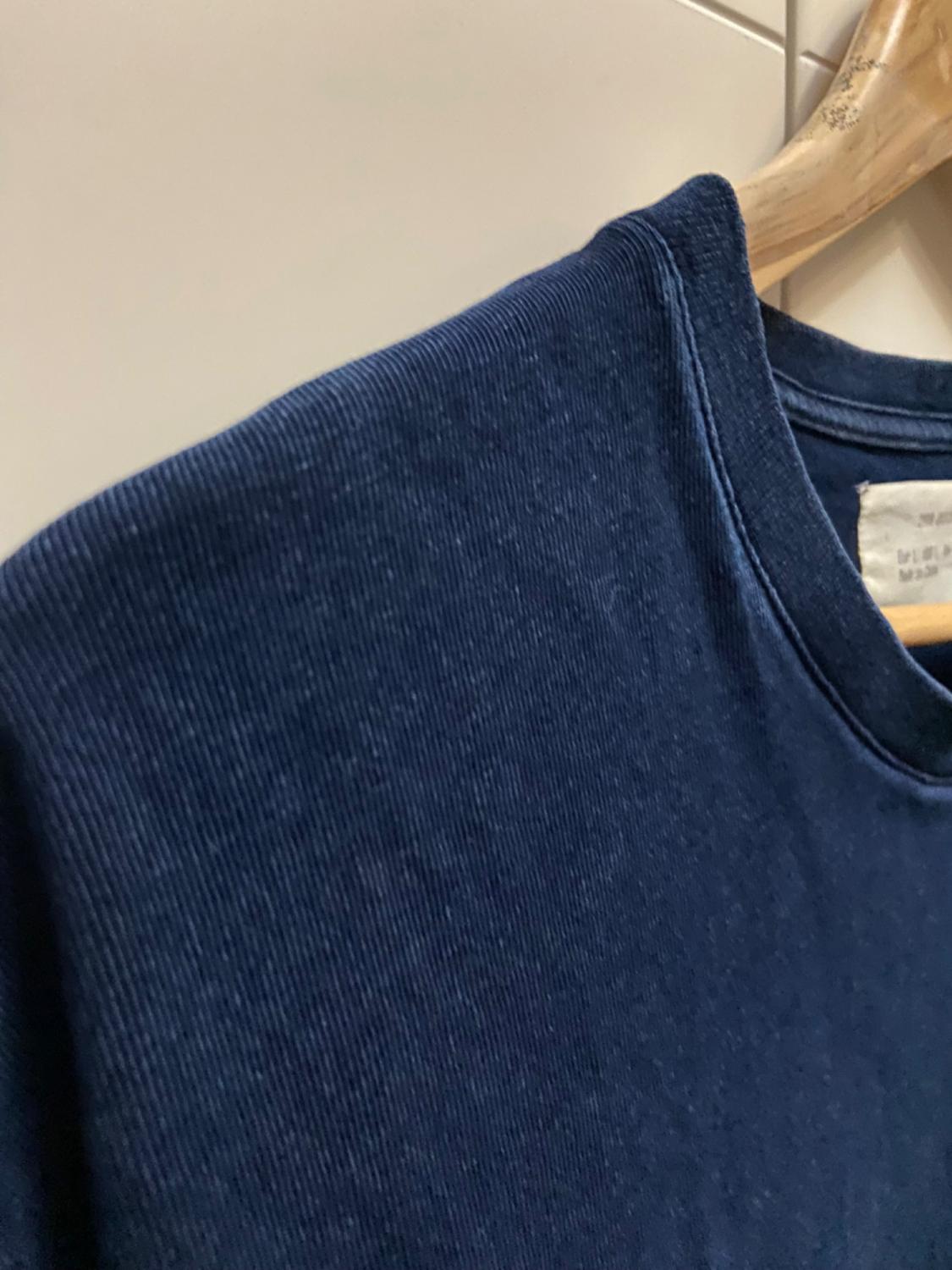 INDIGO COTTON T-SHIRT - Image 3
