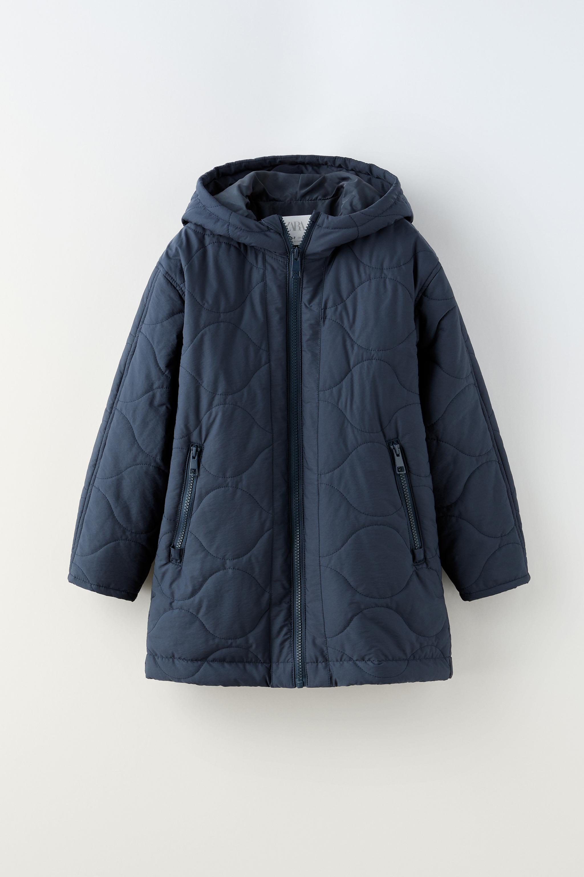 Zara best sale quilted parka