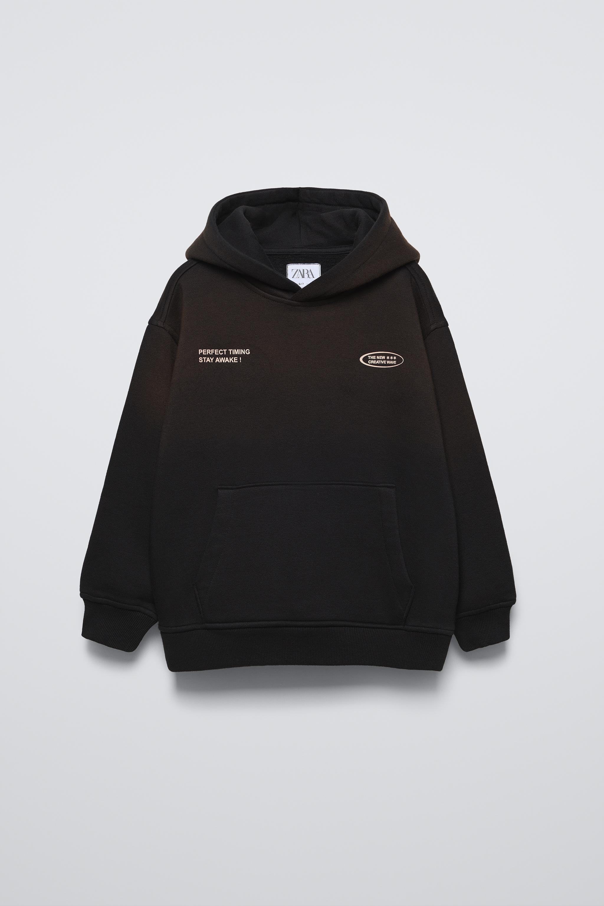 Basic hoodie zara sale