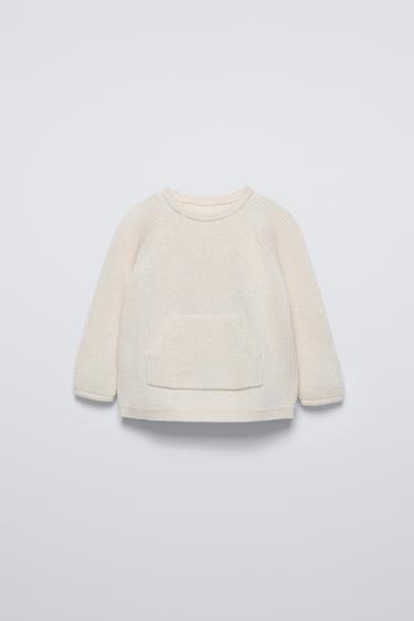 PURL KNIT SWEATER - Light beige by Zara