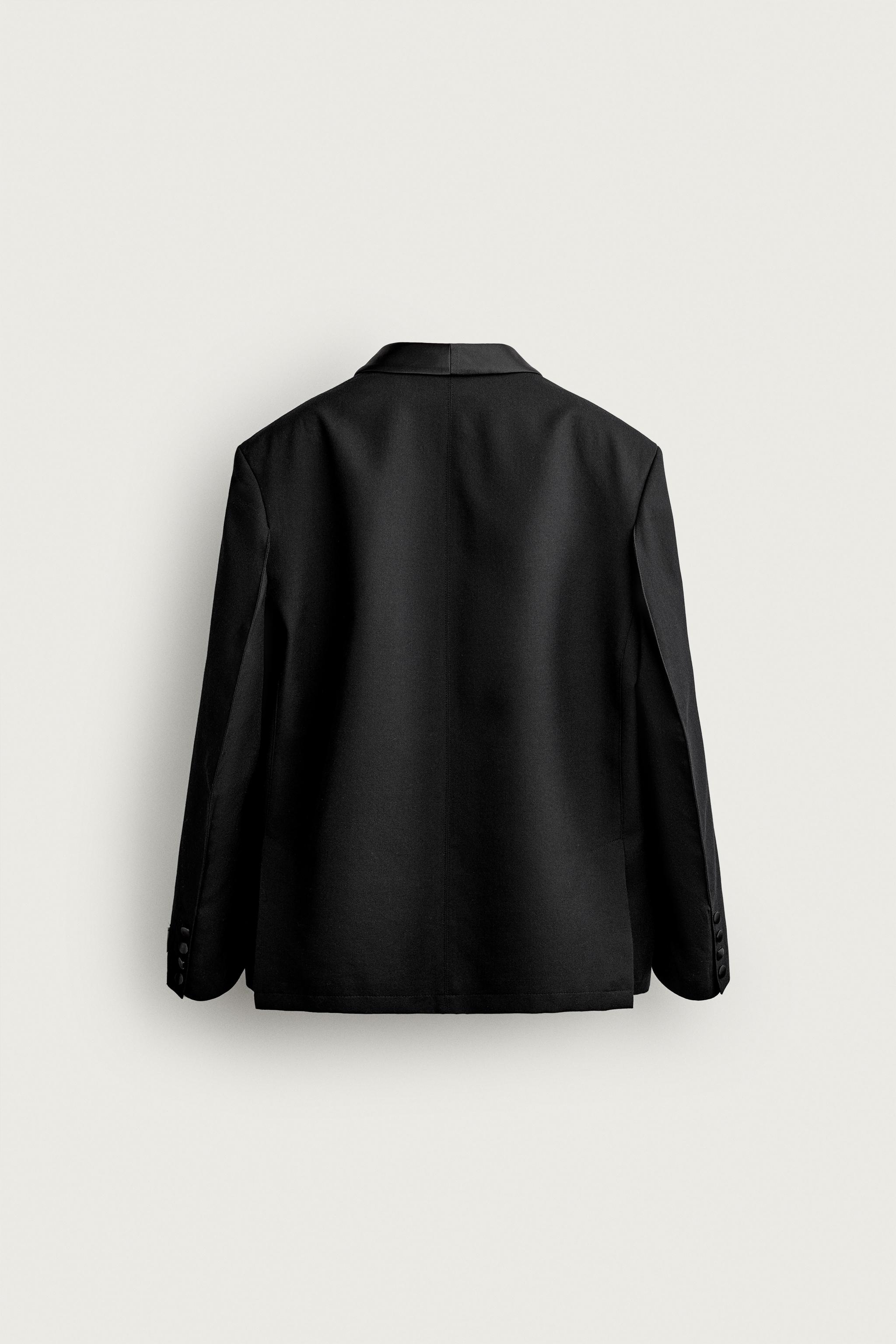 100% WOOL TUXEDO SUIT | ZARA United States