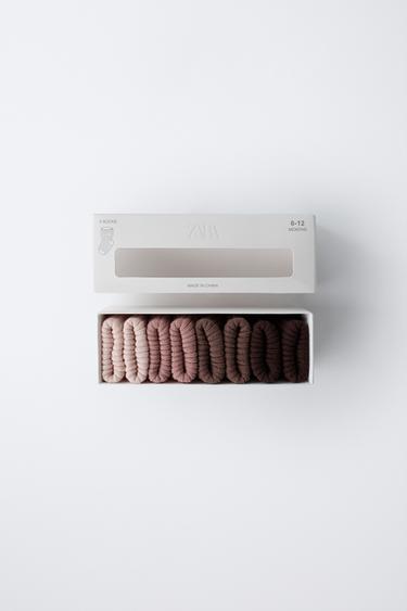 4ER-PACK SOCKEN IN SCHACHTEL - Braun von Zara - Bild 0