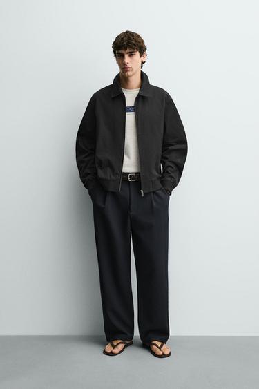 WATER-REPELLENT TECHNICAL JACKET - Black by Zara