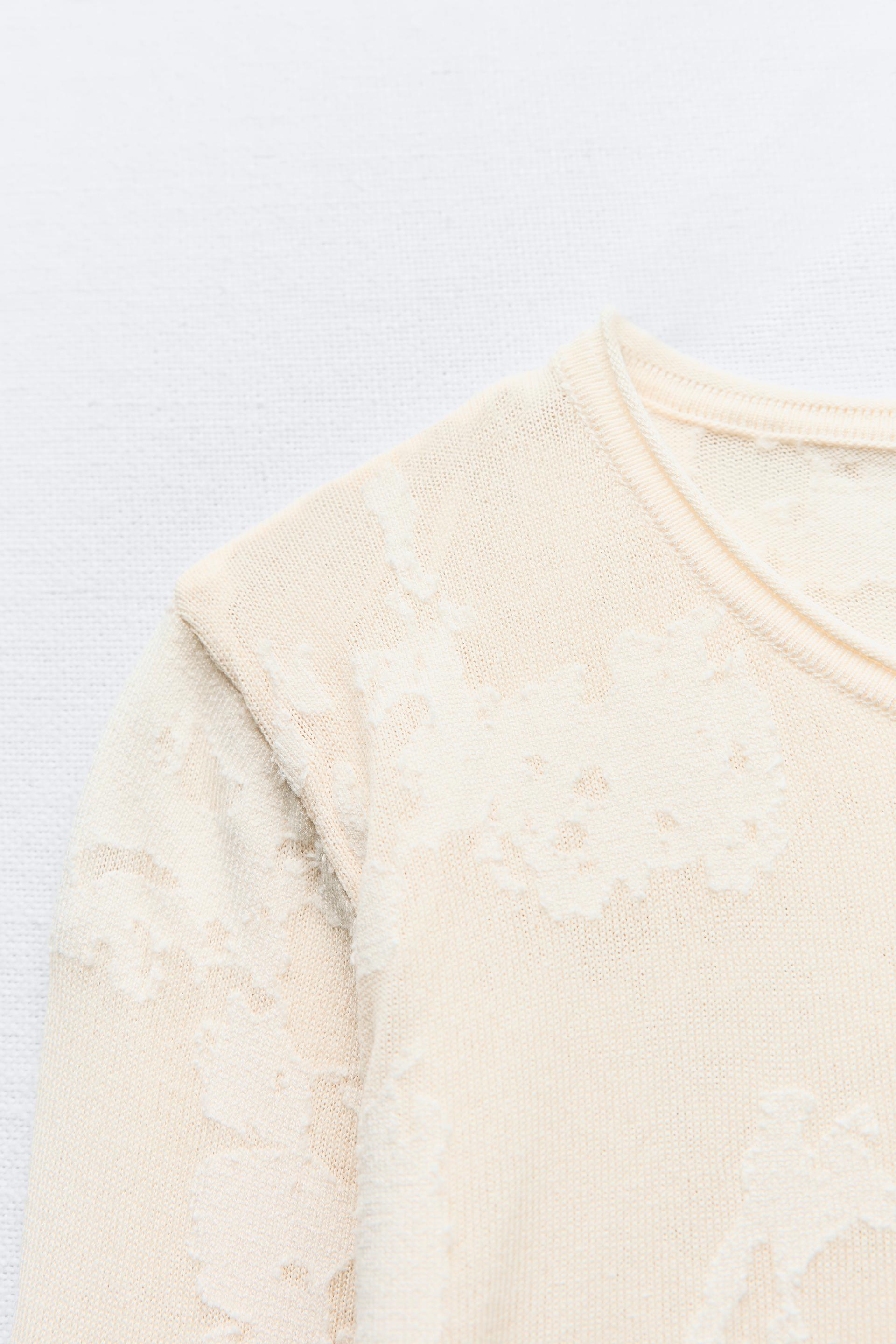 Jacquard Knit Sweater, The 15 Hottest Zara Releases of January, According  to Our Shopping Expert
