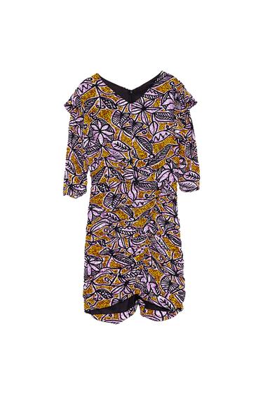 SHORT GATHERED DRESS