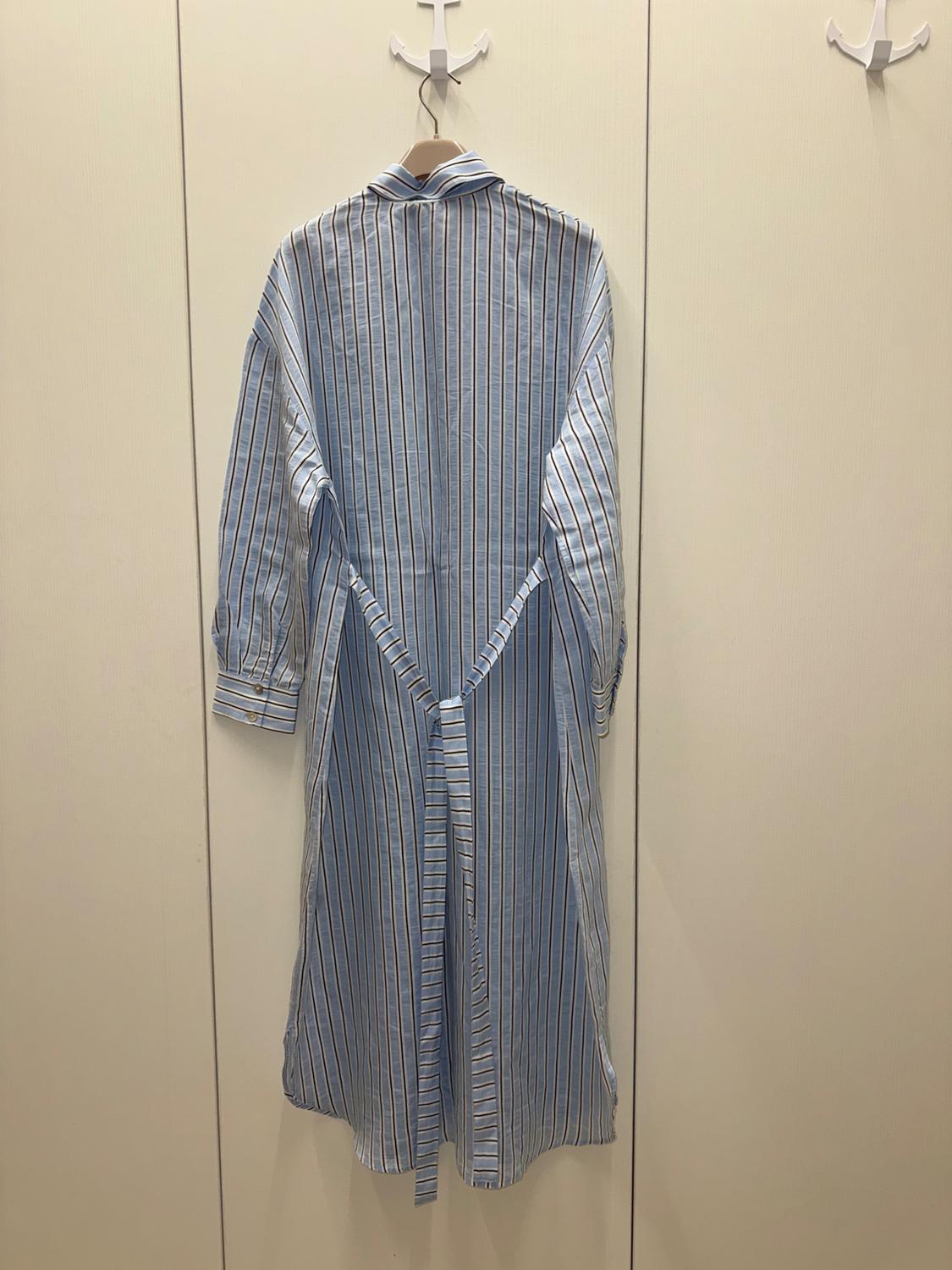 LONG STRIPED DRESS - Image 2