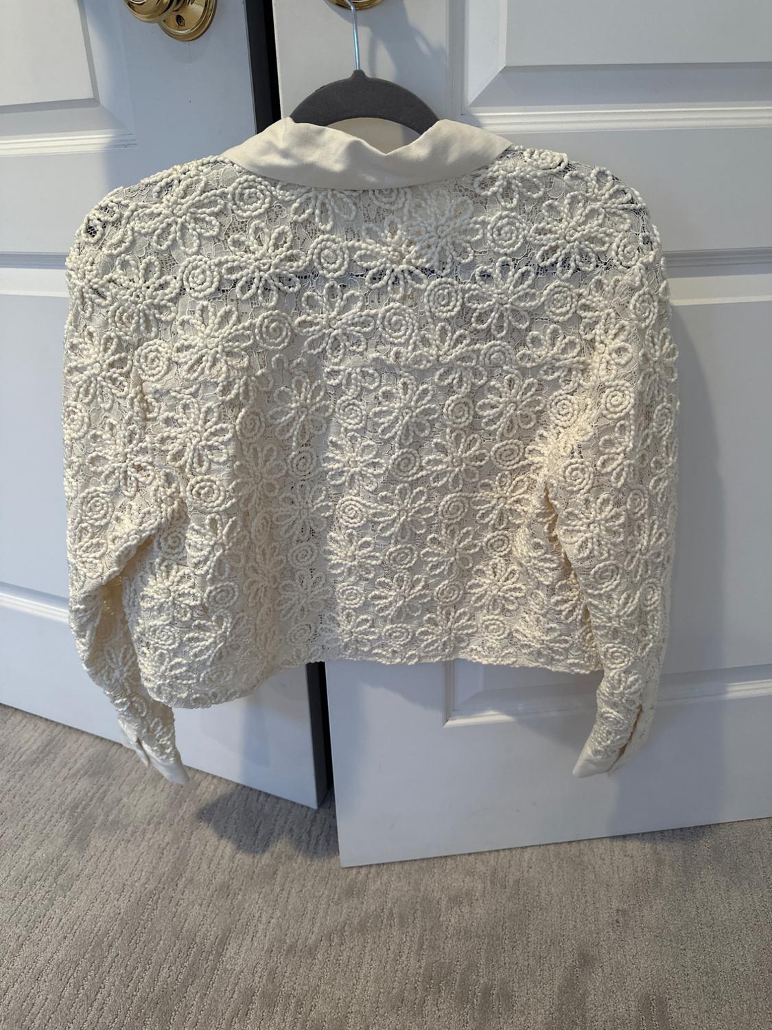 LACE CROP SHIRT - Image 3