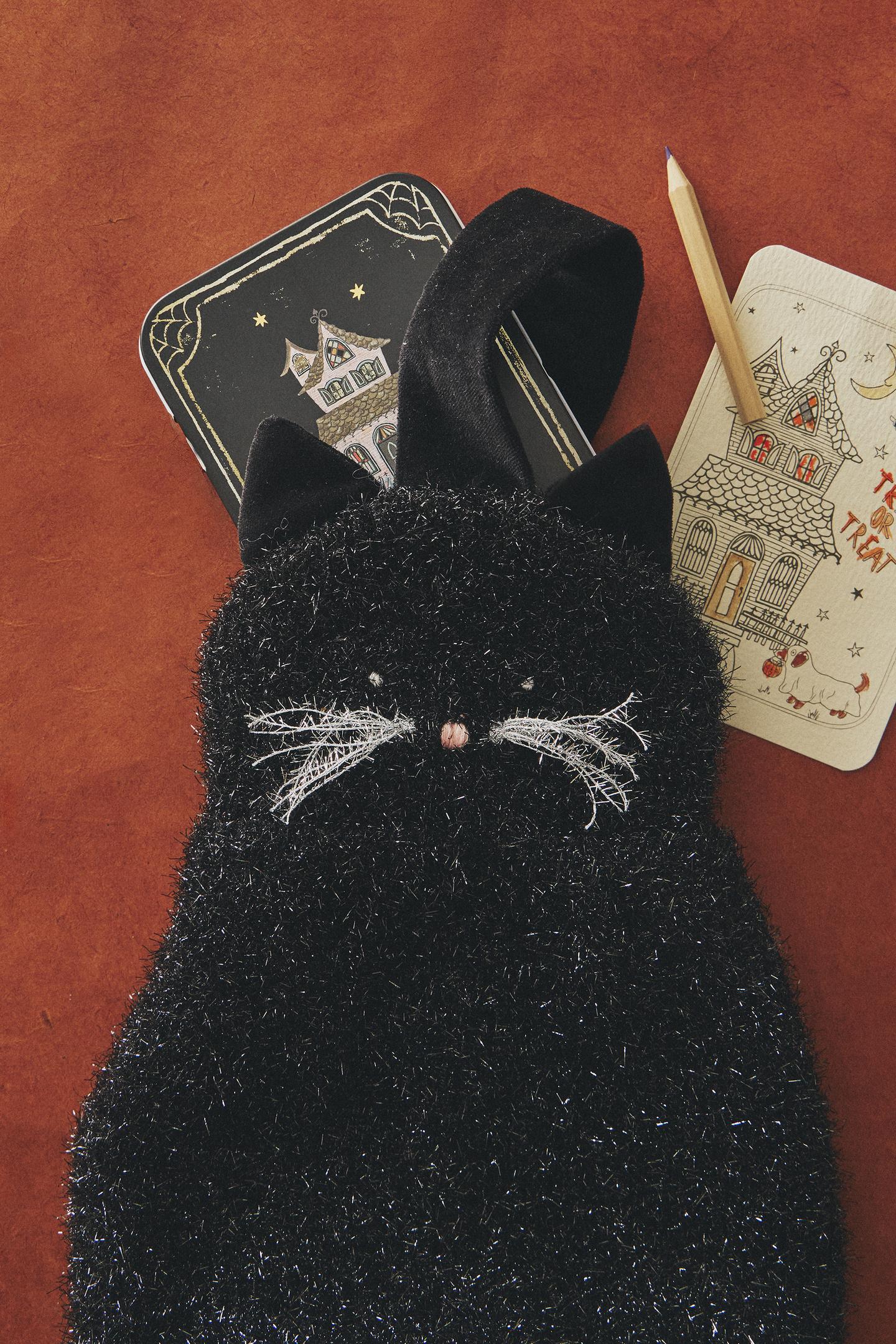 Детская сумка Zara Halloween Cat, цвет: Чёрный — фото 6