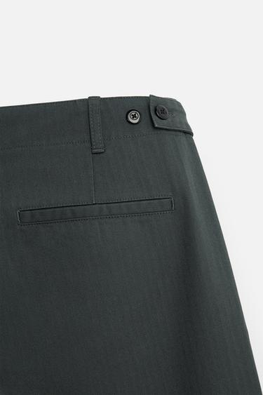 PANTALON DÉCONTRACTÉ COSTUME - Gris anthracite de Zara - Image 8