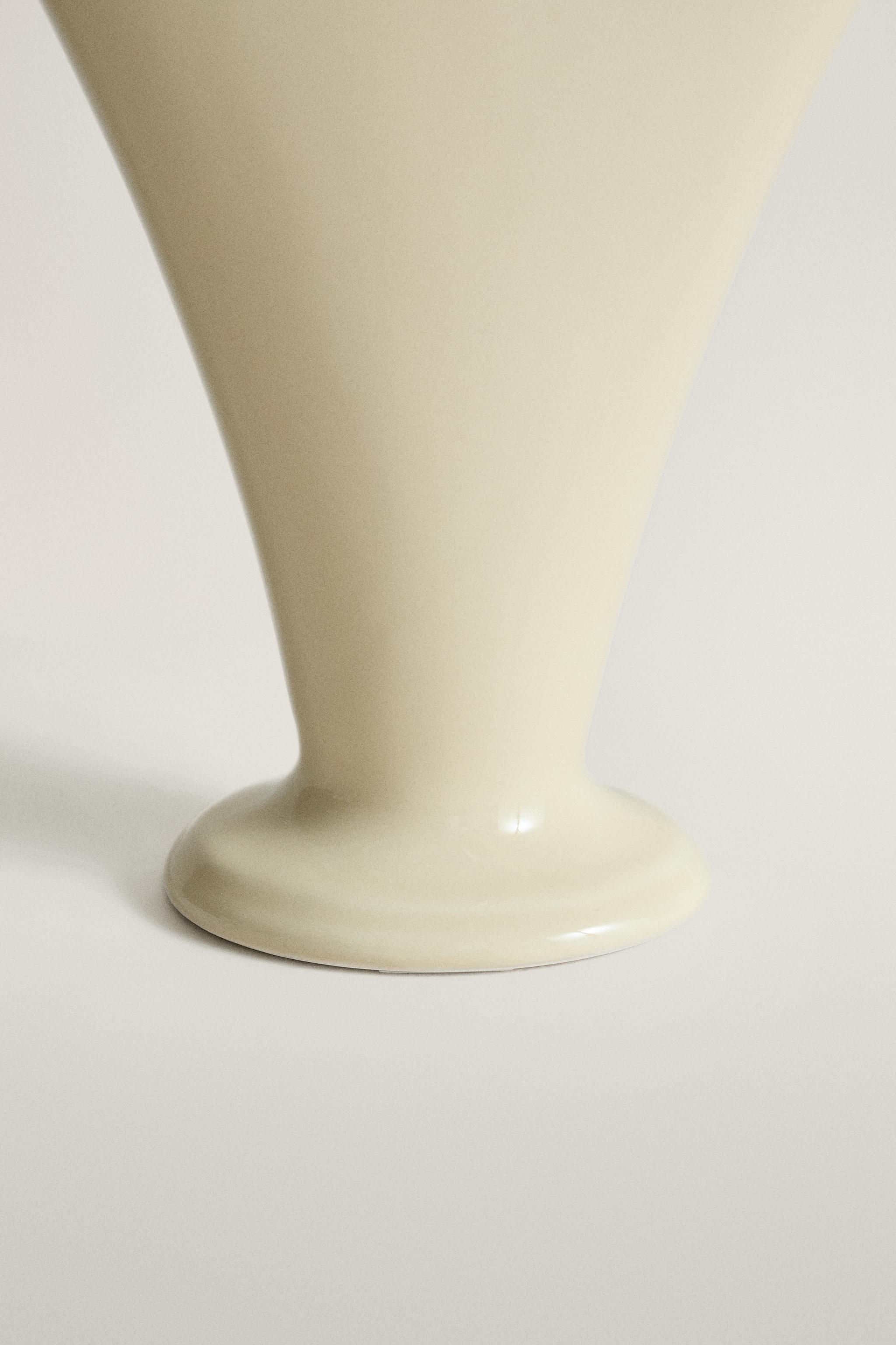 PORCELAIN VASE | STUDIO MARY LENNOX - Ecru | ZARA United States