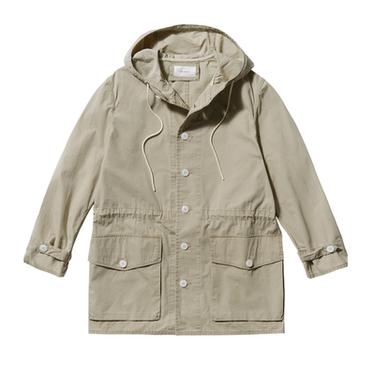 LIGHTWEIGHT SHORT COTTON PARKA - Grey green by Zara
