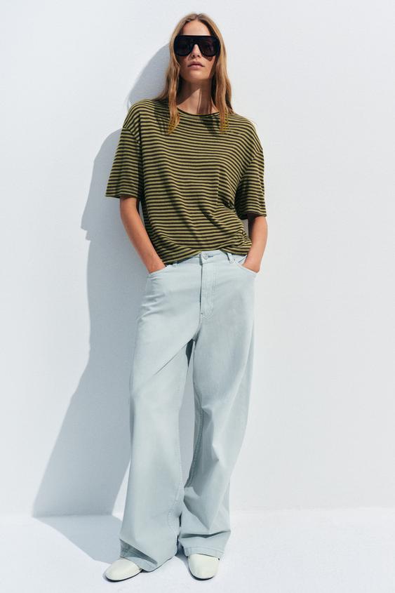 RUSTIC STRIPED T-SHIRT from Zara - $35.90
