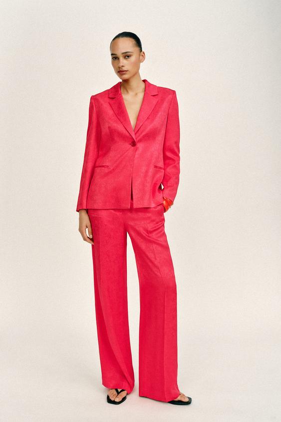 JACQUARD BLAZER WITH SHOULDER PADS from Zara - $99.90