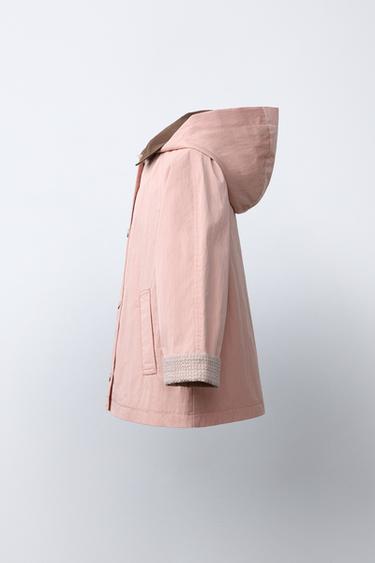 KEVYT HUPULLINEN PARKA - Pink Zaralta