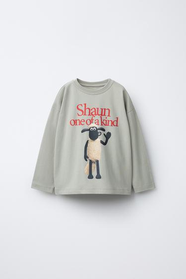 CAMISETA SHAUN THE SHEEP ™ - Verde claro de Zara