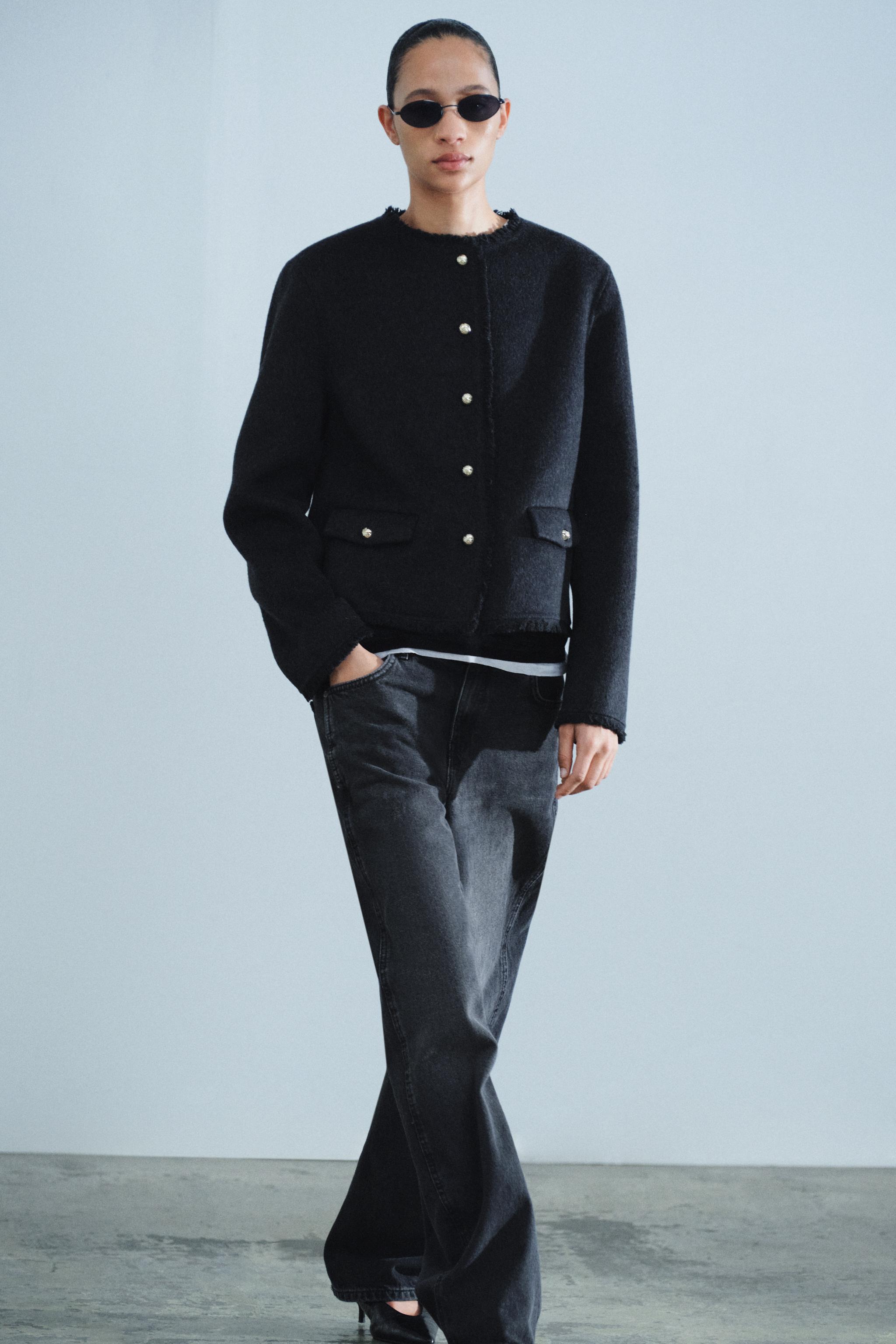Zara Collection Wool Blend Blazer