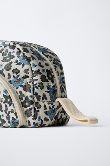 FLORAL TOILETRY BAG - Blue by Zara - Image 2