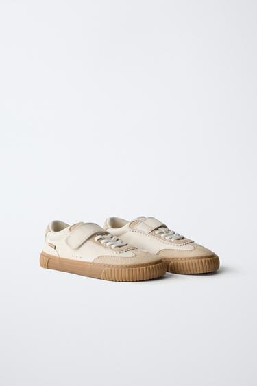 Zara BAREFOOT SNEAKERS - Off White