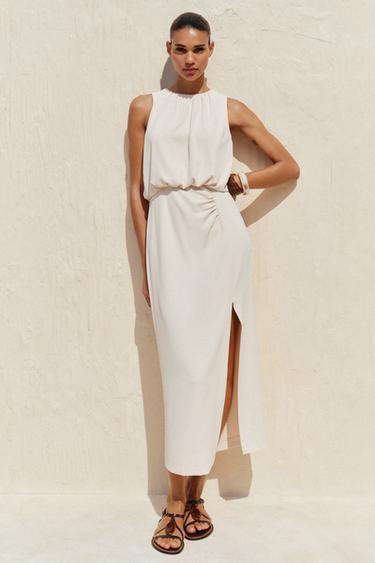 METAL APPLIQUÉ SANDALS - Brown by Zara