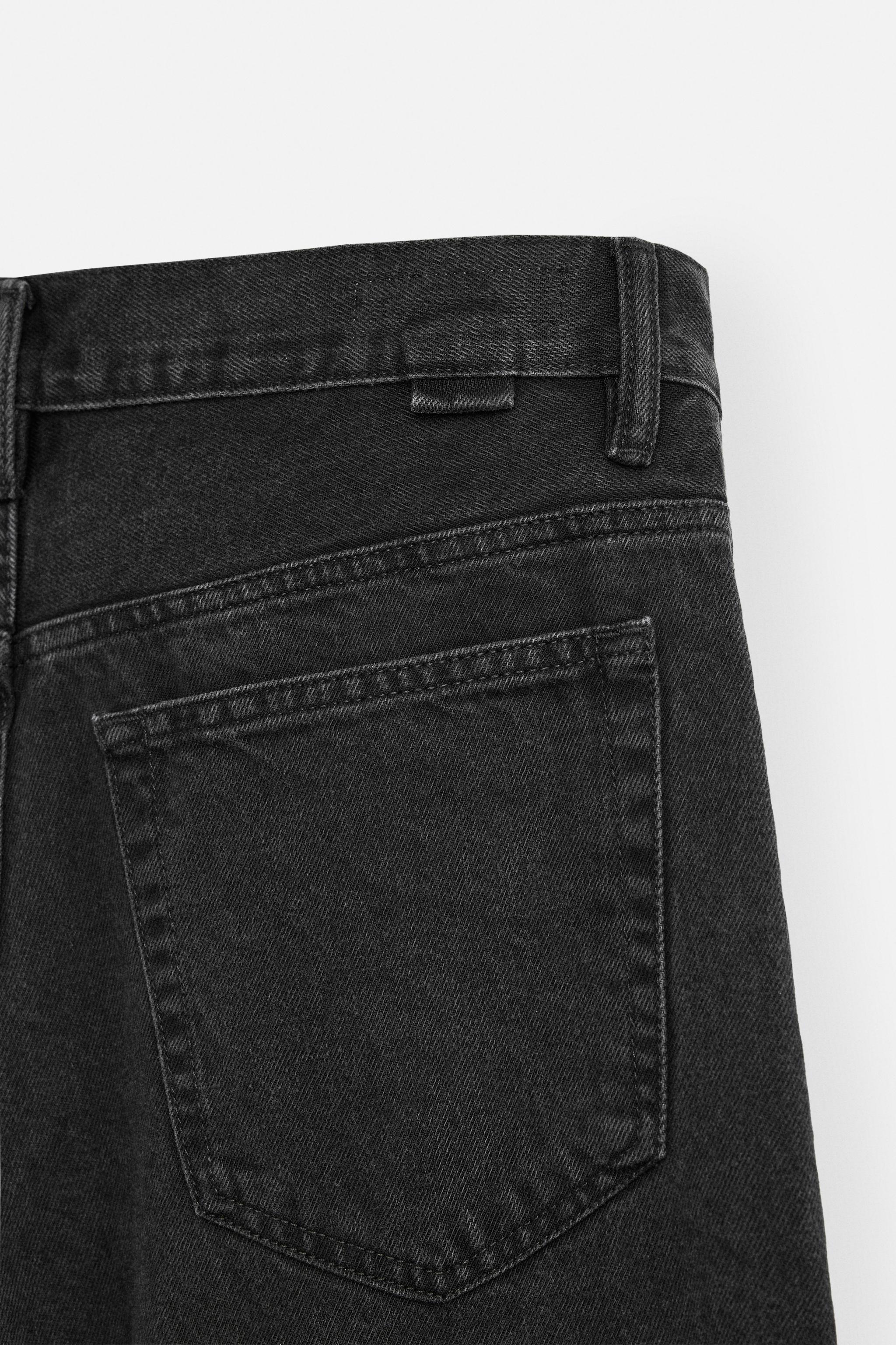 バギーフィットデニムバミューダパンツ - ブルー | ZARA Japan