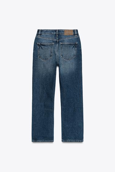 JEAN Z1975 SLIM FIT TAILLE HAUTE - Bleu de Zara - Image 7