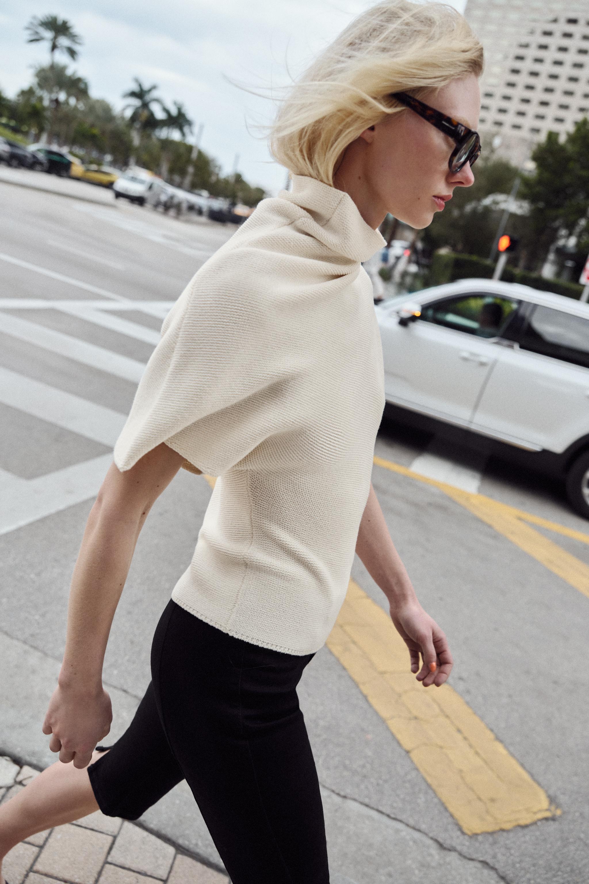 ASYMMETRIC KNIT JUMPER