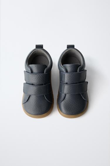 BOTTES EN CUIR BAREFOOT - Gris de Zara - Image 8