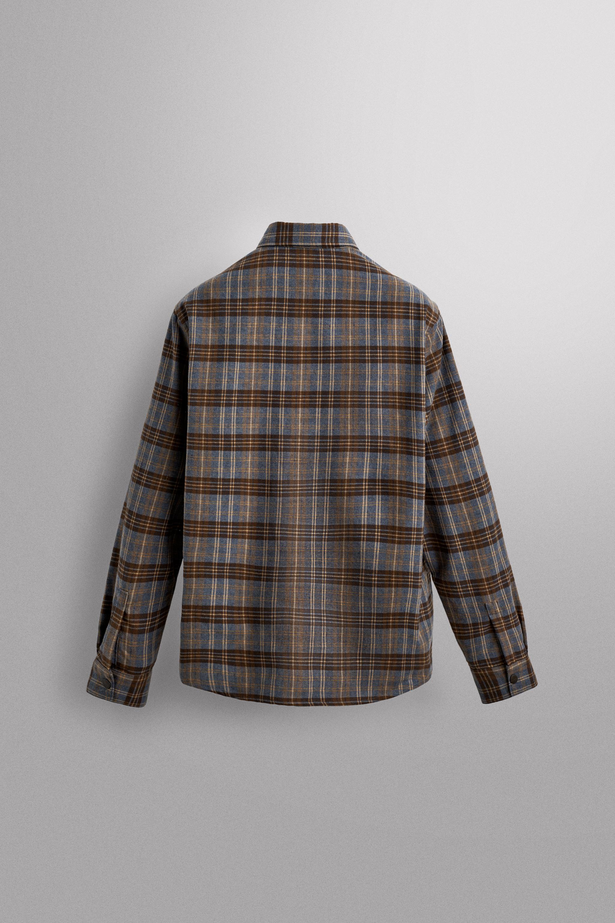 PLAID LYOCELL - WOOL SHIRT