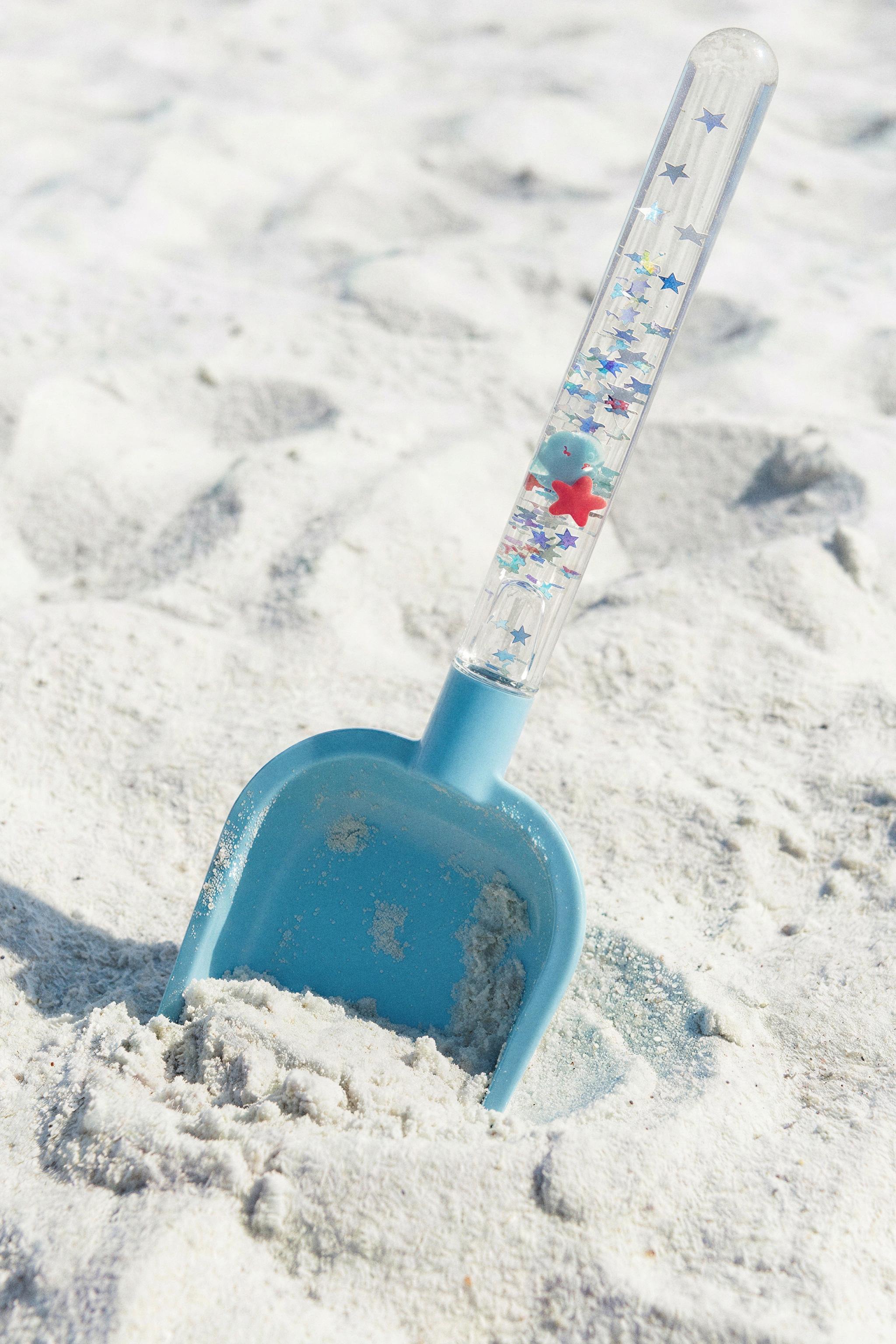Детские сандалии Zara KIDS' GLITTER BEACH SLIDES — фото 5