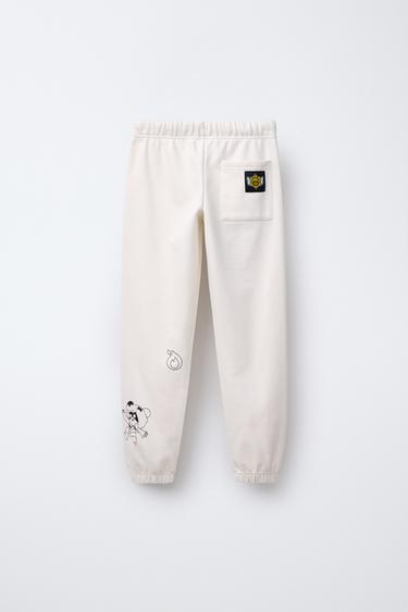 BRAWL STARS © SUPERCELL OY JOGGERS - Light ecru by Zara - Image 1
