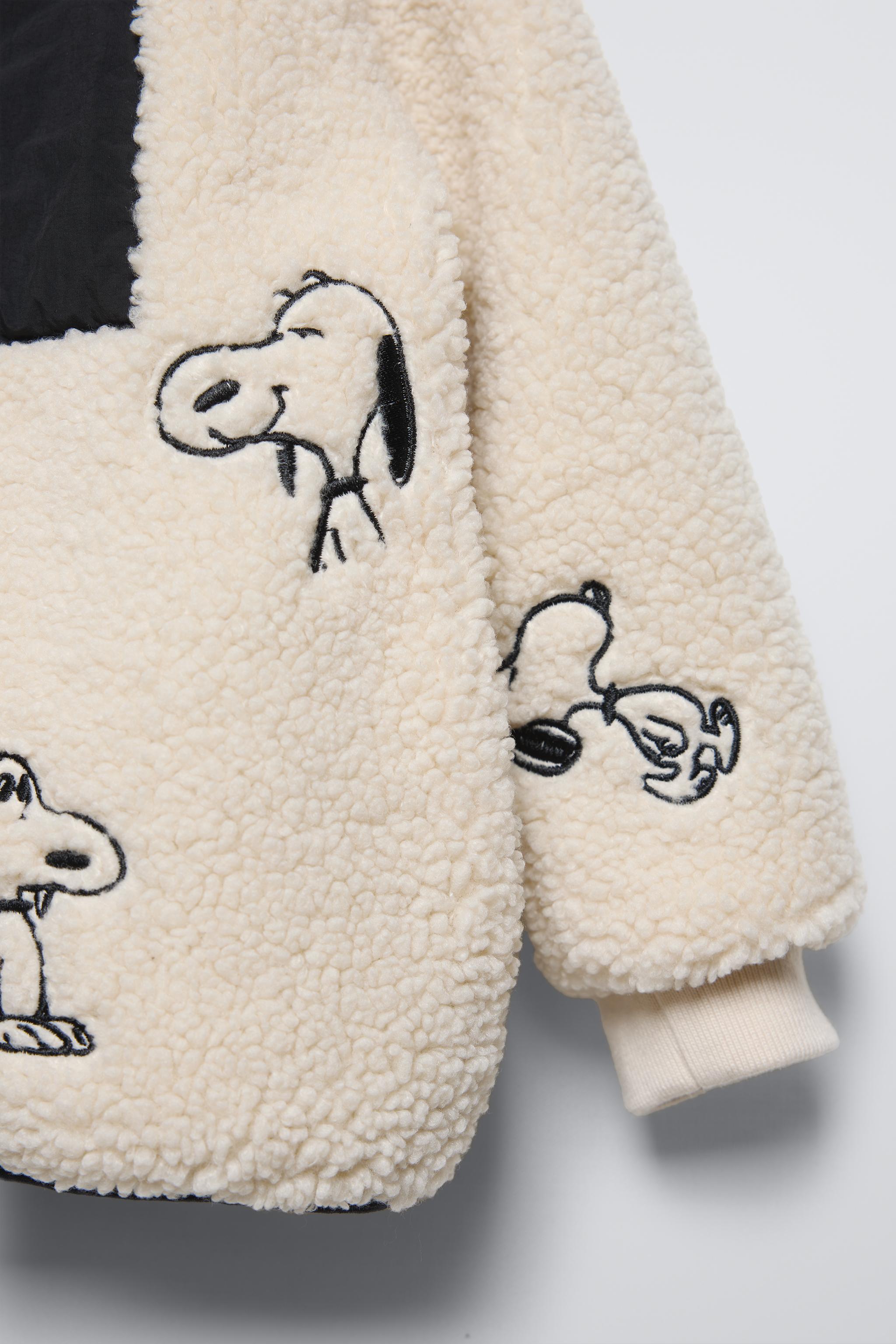 H&M Snoopy outlet Fleece jacket