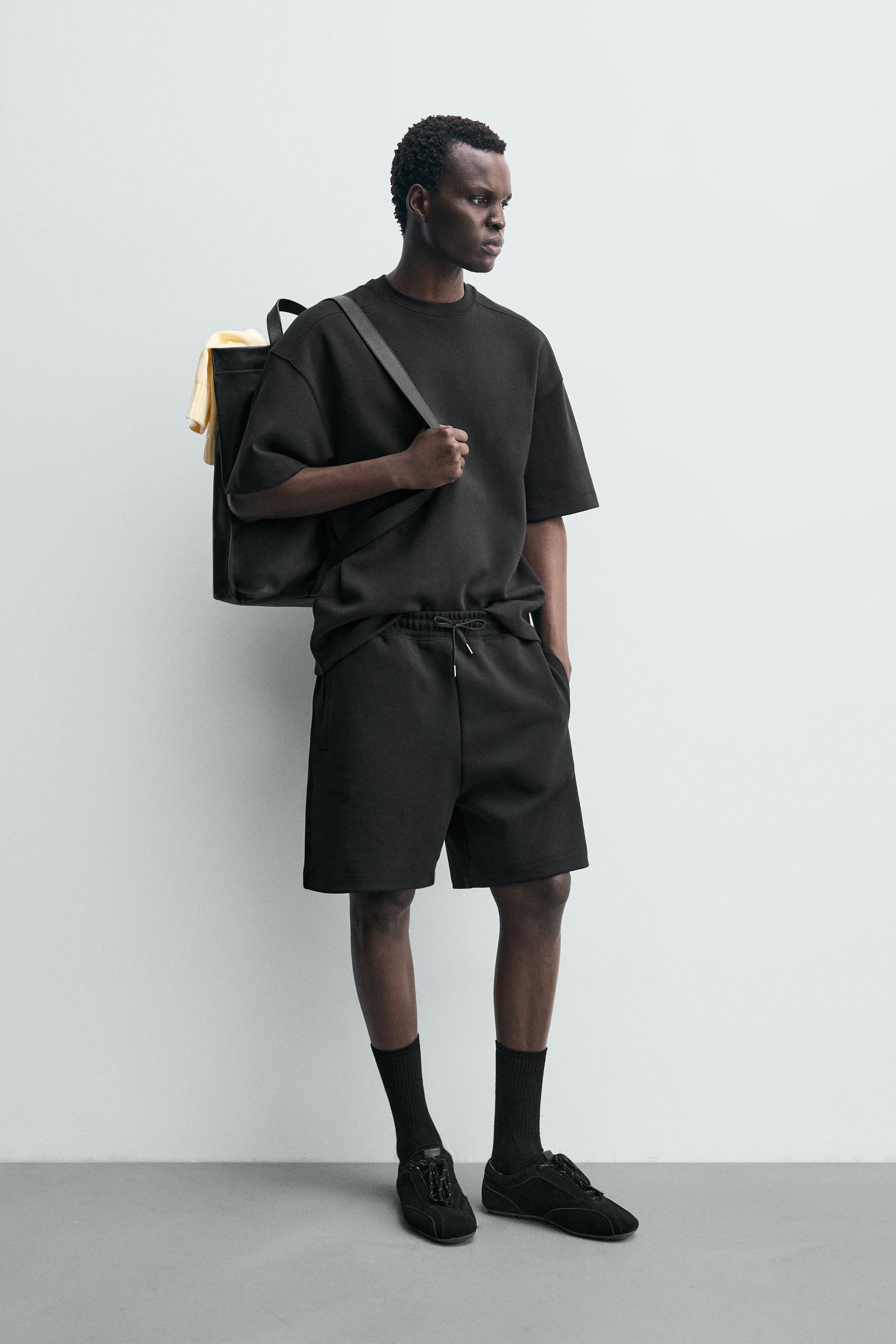 RELAXED FIT INTERLOCK SWEATSHIRT