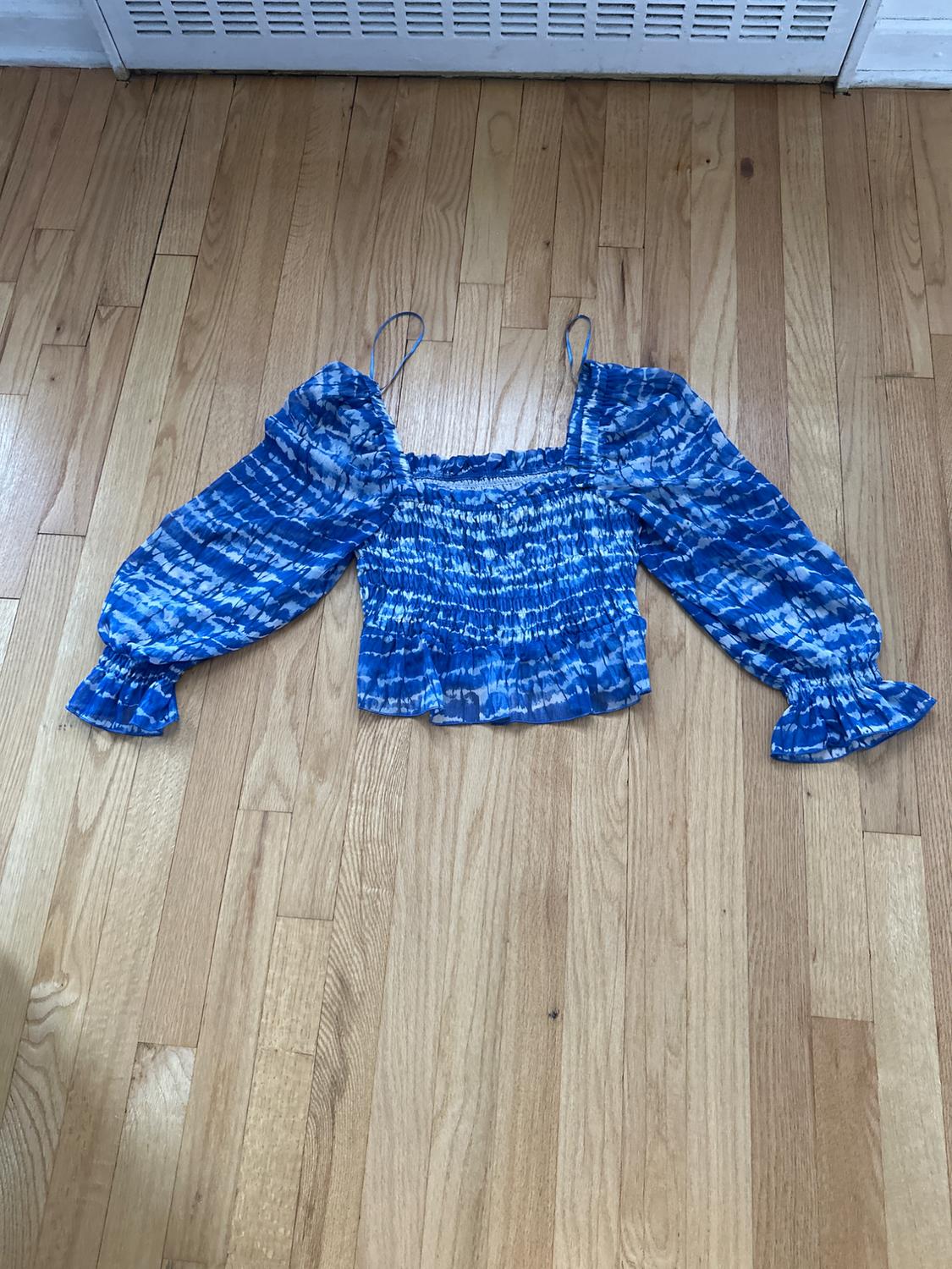 CROPPED OFF SHOULDER SHIRT - Image 3