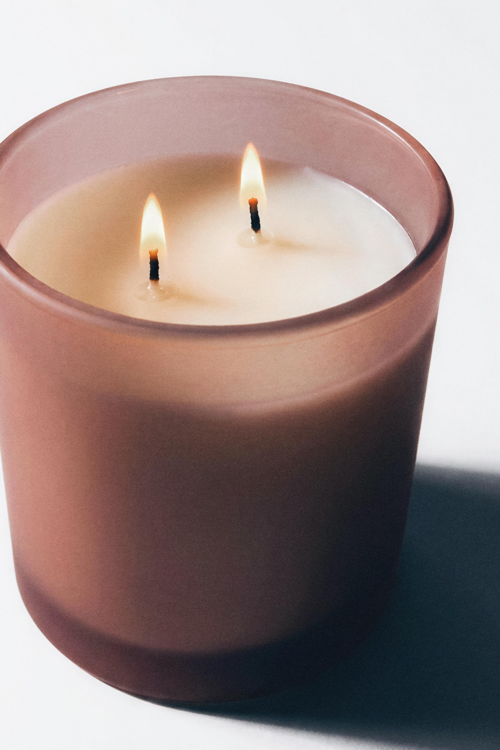 (350 G) POPPY FIELDS SCENTED CANDLE — Red / Orange