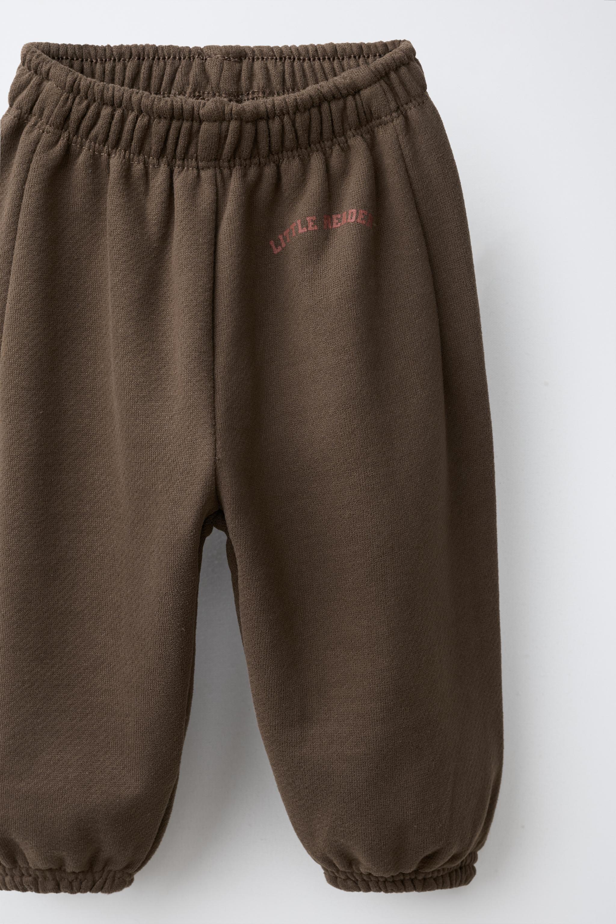 Детские свитеры Zara BEAR SWEATSHIRT AND PANTS SET — фото 6