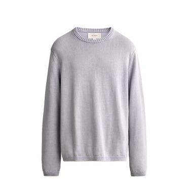 RELAXED FIT COTTON JUMPER - Blue / Lavender by Zara