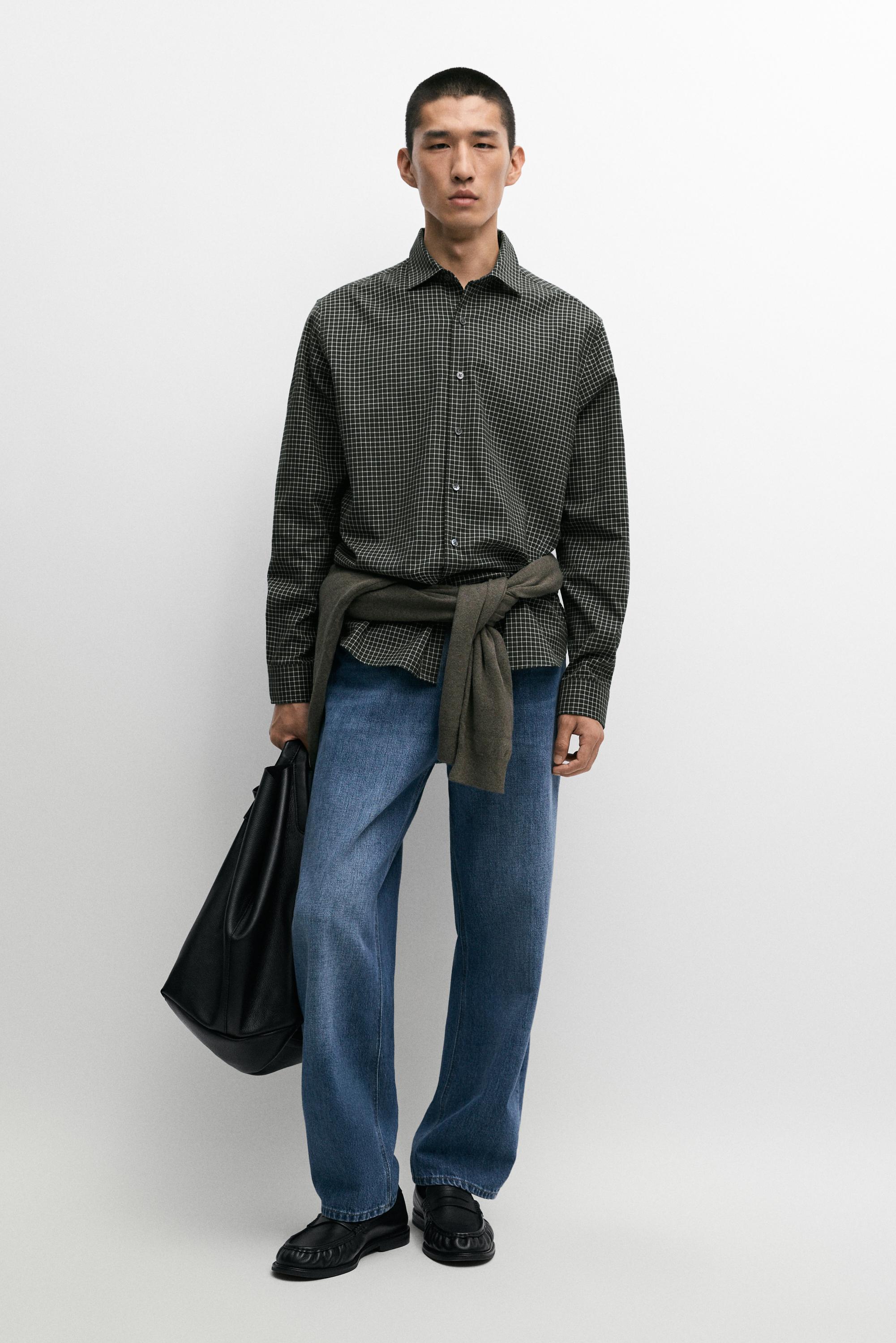 100% cotton regular fit shirt