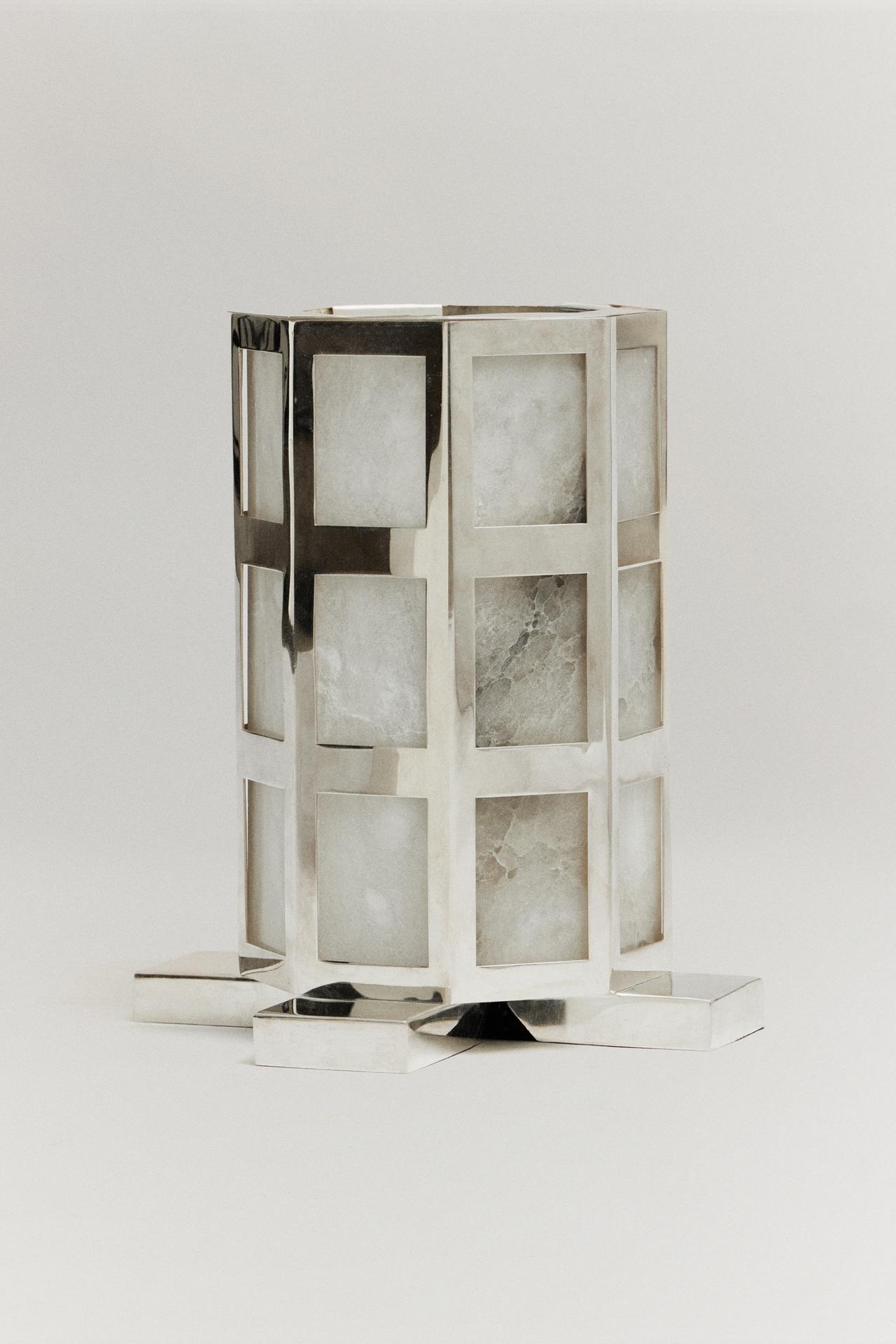 THE MUGWUMP CANDLE HOLDER — Silver
