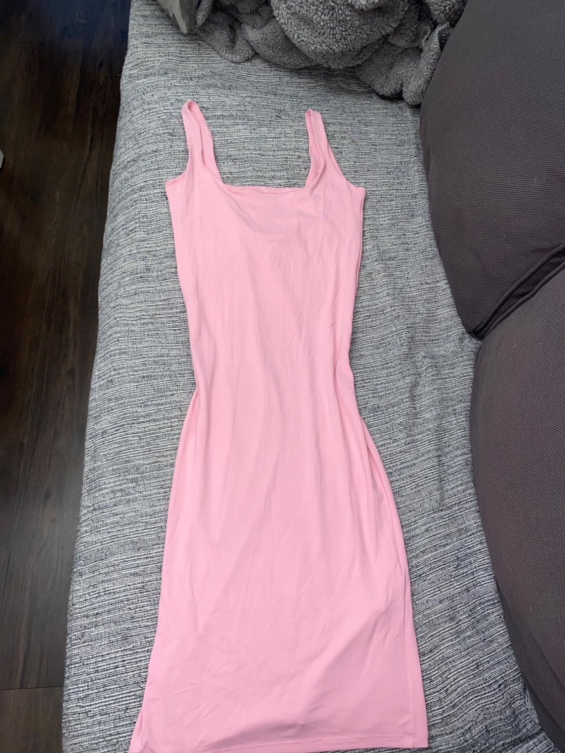 POLYAMIDE MIDI DRESS
