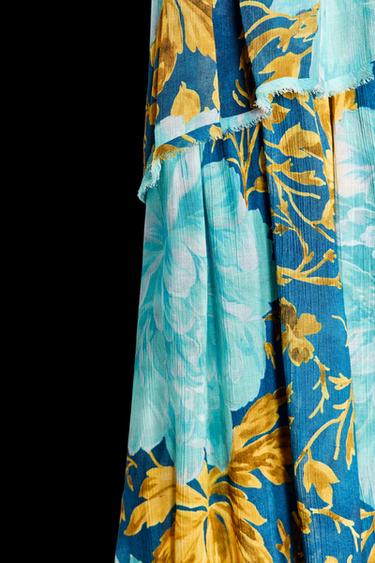 STRAPLESS DRESS ZW COLLECTION - Blue by Zara