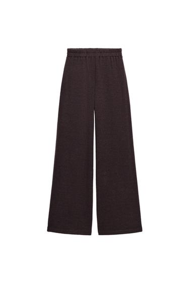 SOFT WIDE-LEG TROUSERS