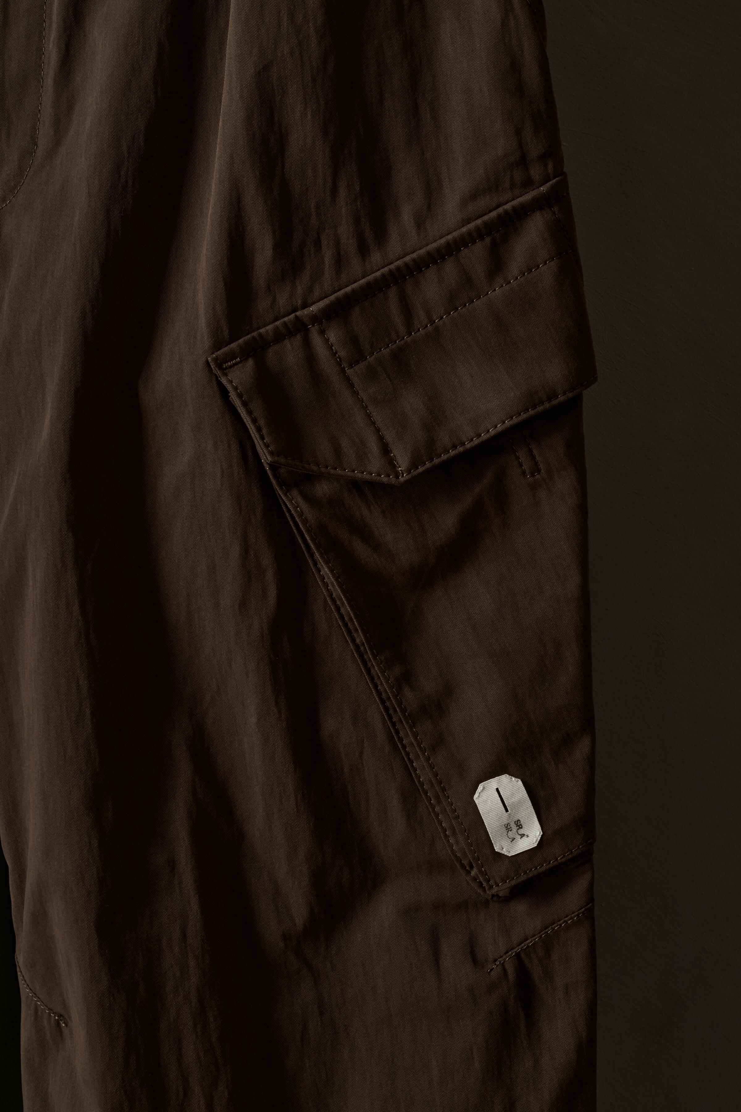 【ZARA】カーゴパンツ X SR_A ブラウン | 8527/401/700 CARGO TROUSERS X SR_A - Brown | ZARA United States