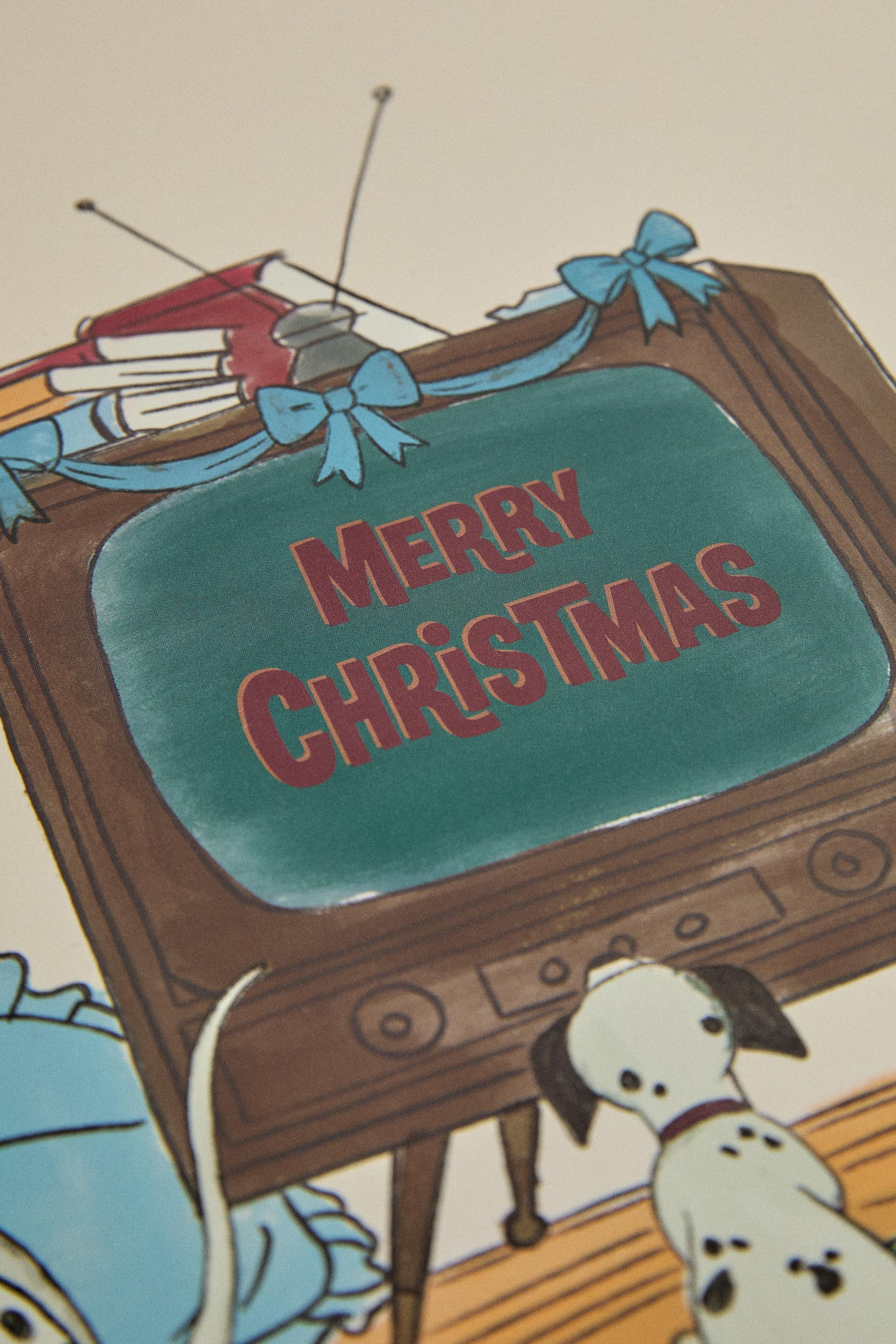 101 DALMATIANS ©DISNEY CHRISTMAS RECTANGULAR CORK PLACEMAT